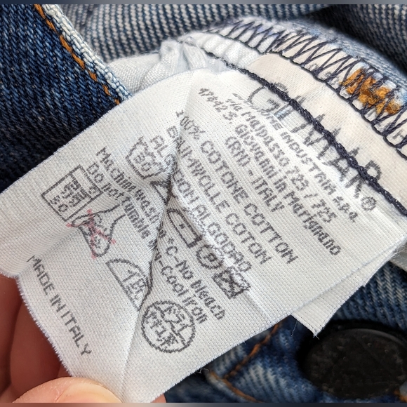 ICEBERG Ice History Y2K VTG Tom And Jerry Cartoon Jeans Blue Straight Mens 42x28 - Picture 11 of 16